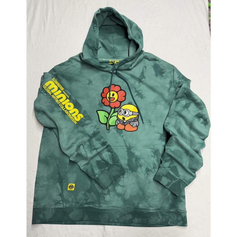 Universal studio Minions Despicable Me hoodie pullover Illumination size XXL